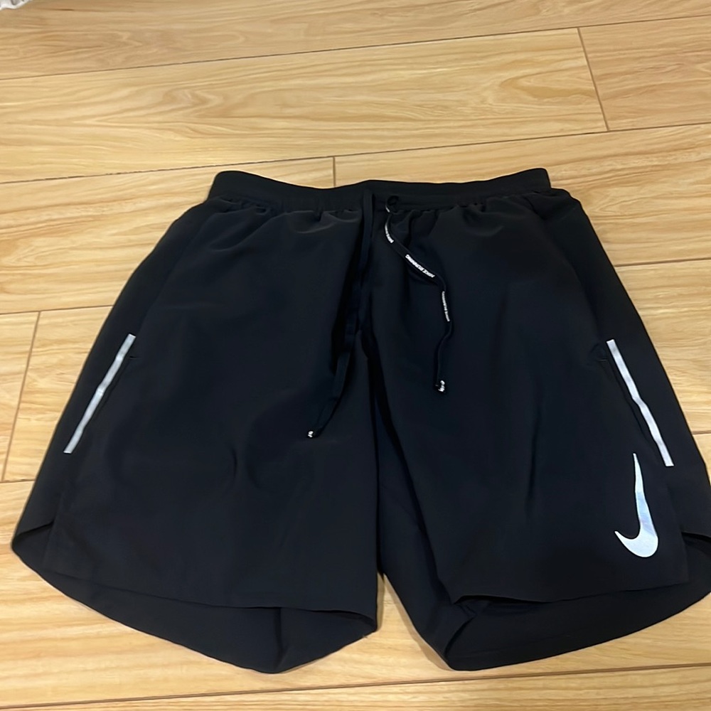 Nike black running shorts
